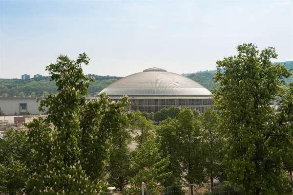 Výhled na Výstaviště pavilon Z